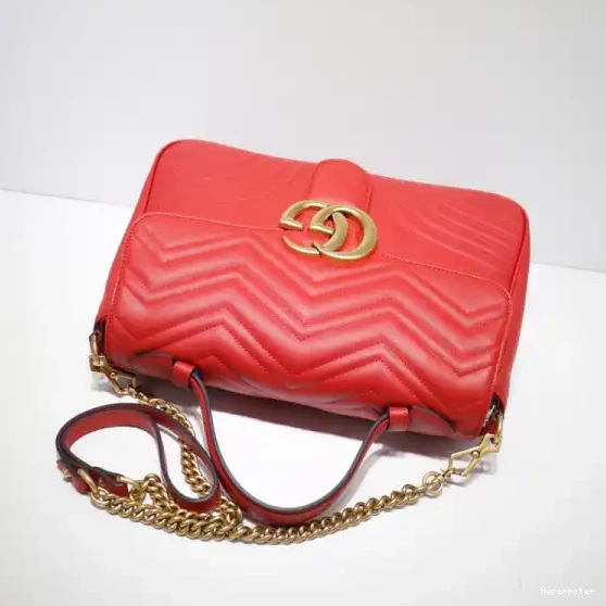 Hyper Peter bag Marmont handle medium GG top Gucci 0525